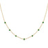 Minimalist Bezel Emerald Necklace - Liv No. 4 image 1