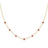 Minimalist Bezel Ruby Necklace - Liv No. 10 image 1