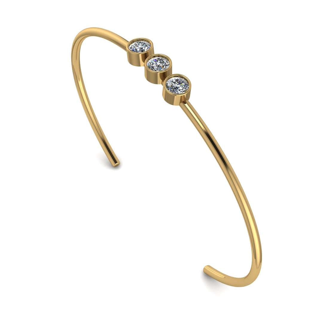 3 Stone Diamond Braclet - Eileen No. 1