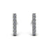 Geometrical Gold Bar Diamond Earrings - Bonnie No. 3 image 1