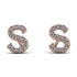 Personalised Initial Diamond Earrings - Gloria No. 2 image 1