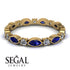 Marquise Sapphire Eternity Band - Cecilia No. 13 image 2