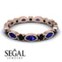 Marquise Sapphire Eternity Band - Cecilia No. 44 image 2