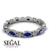Marquise Sapphire Eternity Band - Cecilia No. 15 image 3