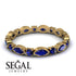 Marquise Sapphire Eternity Band - Cecilia No. 73 image 3