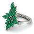 Marquise Shape Emerald Galmorious Ring - Melanie No. 6 image 1
