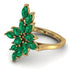 Marquise Shape Emerald Galmorious Ring - Melanie No. 4 image 1