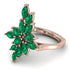 Marquise Shape Emerald Galmorious Ring - Melanie No. 5 image 1