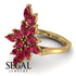 Marquise Shape Ruby Galmorious Ring - Melanie No. 10 image 6