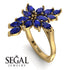 Marquise Shape Sapphire Galmorious Ring - Melanie No. 13 image 3