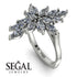 Marquise Shape Diamond Galmorious Ring - Melanie No. 3 image 3