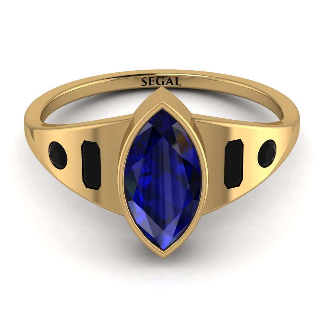 Marquise Bezel Diamond Ring - Juliana No. 43