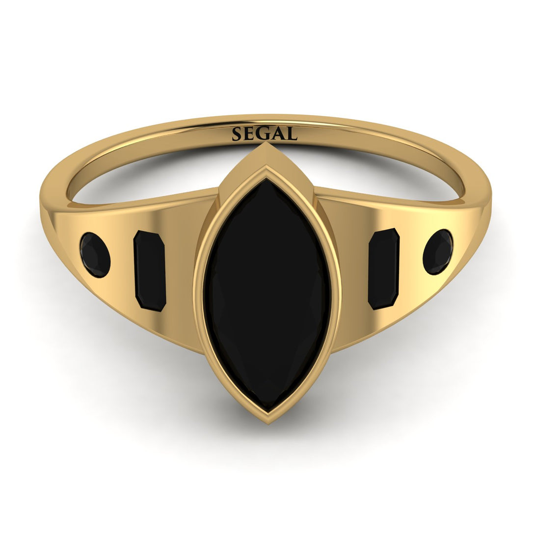 Marquise Bezel Diamond Ring - Juliana No. 37