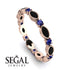 Marquise Black Diamond Eternity Band - Cecilia No. 68 image 10