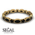Marquise Black Diamond Eternity Band - Cecilia No. 37 image 2