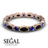 Marquise Black Diamond Eternity Band - Cecilia No. 68 image 2