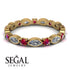 Marquise Diamond Eternity Band - Cecilia No. 46 image 2