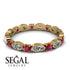 Marquise Diamond Eternity Band - Cecilia No. 46 image 3