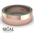 Massive Emerald Eternity Wedding Band - Liam No. 5 image 6