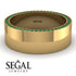 Massive Emerald Eternity Wedding Band - Liam No. 4 image 2