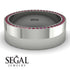 Massive Ruby Eternity Wedding Band - Liam No. 12 image 2