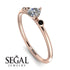 Minimalist Thin Diamond Ring - Brielle No. 32 image 10