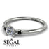 Minimalist Thin Diamond Ring - Brielle No. 33 image 3