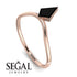 Kite Stepcut Black Diamond Ring - Leila No. 8 image 6