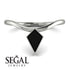 Kite Stepcut Black Diamond Ring - Leila No. 9 image 2