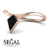 Kite Stepcut Black Diamond Ring - Leila No. 8 image 3