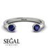 Open Bezel Sapphire Ring - Khloe No. 15 image 10
