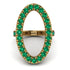 Oval Emerald Ring - Aubree No. 4 image 1