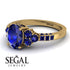 Oval Glamorous Sapphire Engagement Ring - Mariah No. 73 image 10