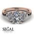 Oval Glamorous Diamond Engagement Ring - Mariah No. 32 image 3