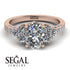 Oval Glamorous Diamond Engagement Ring - Mariah No. 2 image 3