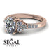 Oval Glamorous Diamond Engagement Ring - Mariah No. 2 image 4
