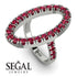 Oval Ruby Ring - Aubree No. 12 image 2