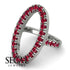 Oval Ruby Ring - Aubree No. 12 image 3