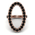 Oval Black Diamond Ring - Aubree No. 8 image 1