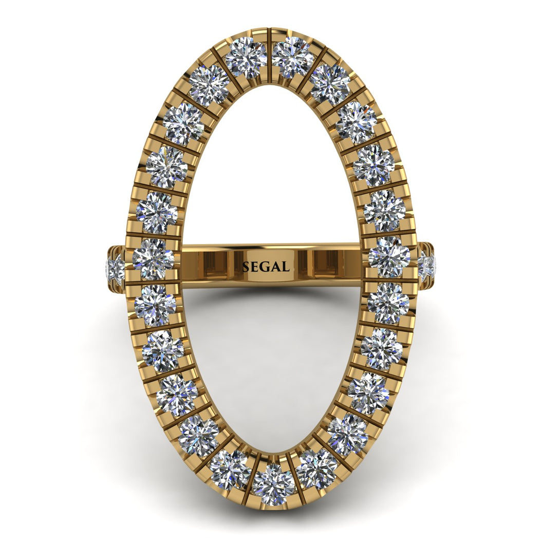 Oval Diamond Ring - Aubree No. 1