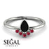 Pear Shaped Stacking Ruby Ring - Brianna No. 54 image 10