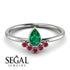 Pear Shaped Stacking Ruby Ring - Brianna No. 51 image 10