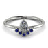 Pear Shaped Stacking Sapphire Ring - Brianna No. 63 image 1