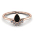 Pear Shaped Stacking Diamond Ring - Brianna No. 8 image 1
