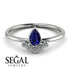 Pear Shaped Stacking Diamond Ring - Brianna No. 15 image 10