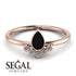 Pear Shaped Stacking Diamond Ring - Brianna No. 8 image 10