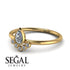 Pear Shaped Stacking Diamond Ring - Brianna No. 1 image 2