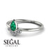 Pear Shaped Stacking Diamond Ring - Brianna No. 6 image 2