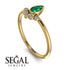 Pear Shaped Stacking Diamond Ring - Brianna No. 4 image 3
