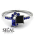 Princess Cut Mix Black Diamond Ring - Mya No. 69 image 2